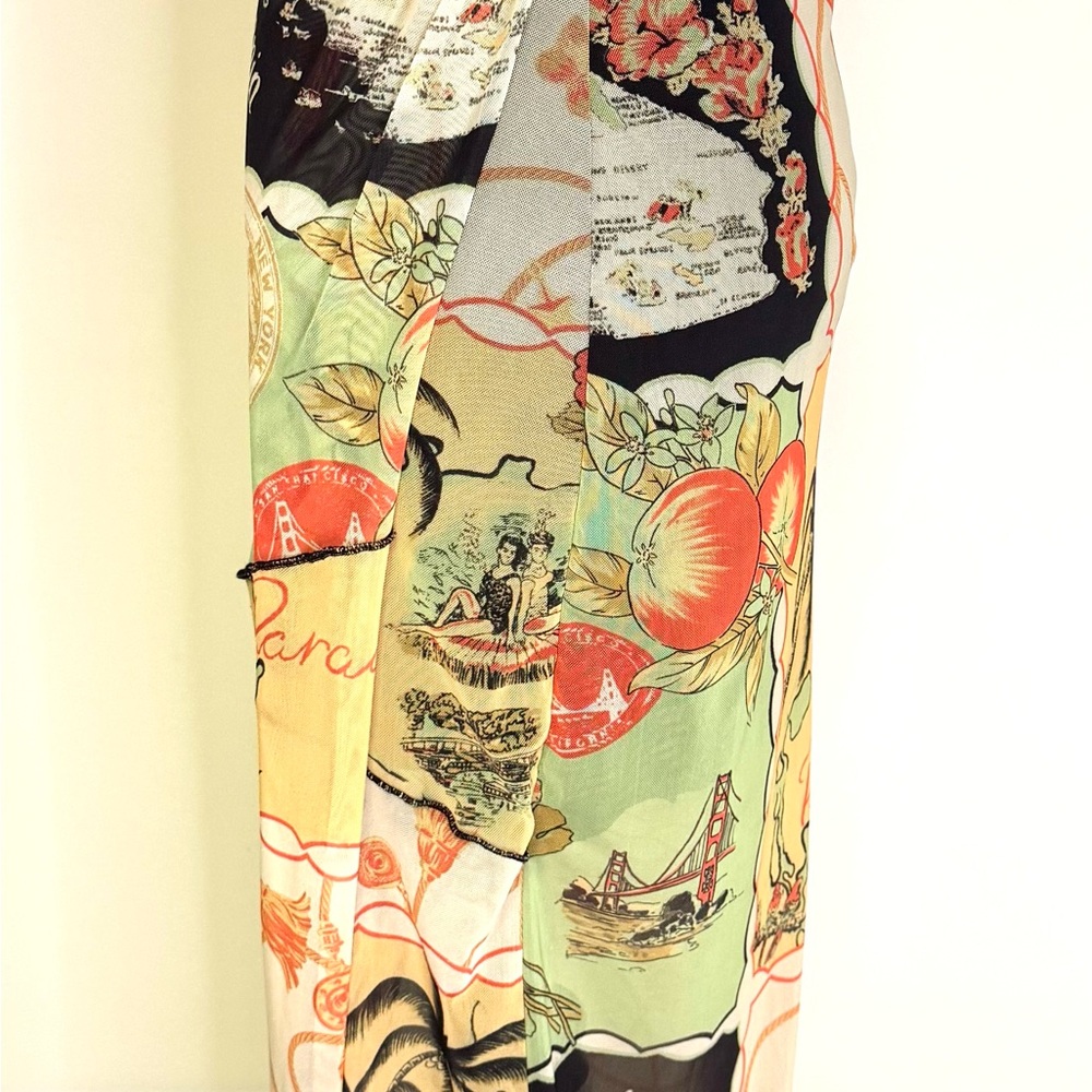 Urban Outfitters Floral California Print Slip Dress - Picture 8 of 14